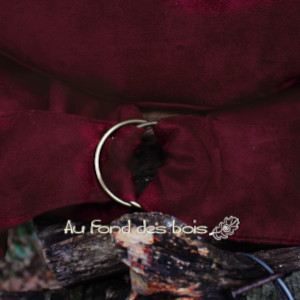 boucle BORDEAUX 300 sac housse pour tambour chamanique boucle de reglage avec anneaux