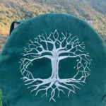 sac pour tambour chamanique Yggdrasil de Heike 
